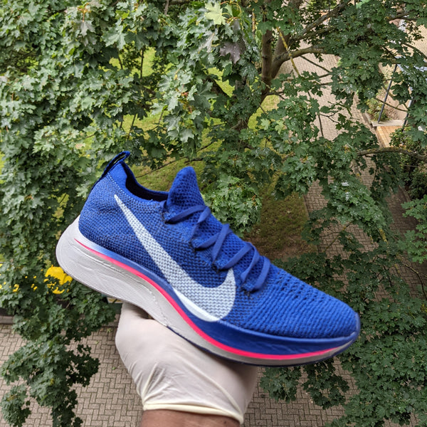 スパイク・シューズ Nike Vaporfly 4% Flyknit Deep  Blue Vaporfly 4% Flyknit